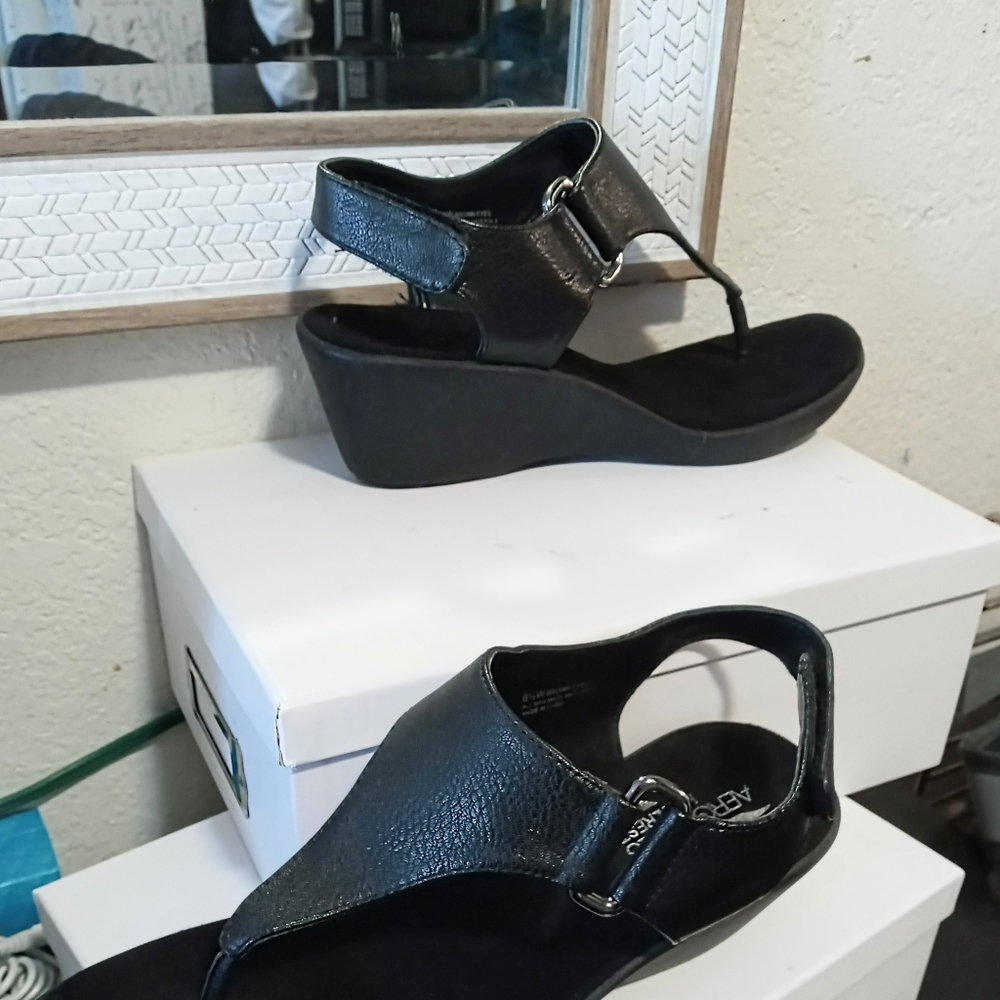Aerosoles wedge sandal sexy strappy COMFORT WEDGE SANDALS